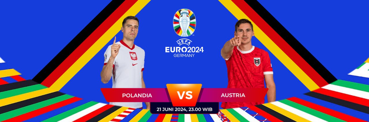 PREDIKSI BOLA AKURAT 100 | POLANDIA vs AUSTRIA | 21 Juni 2024