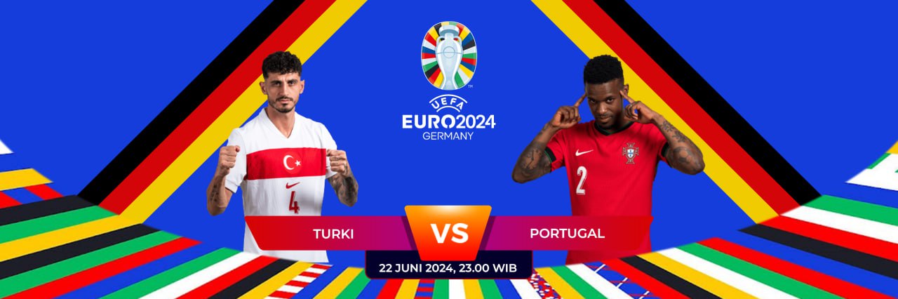 PREDIKSI BOLA AKURAT 100 | TURKI vs PORTUGAL | 22 Juni 2024