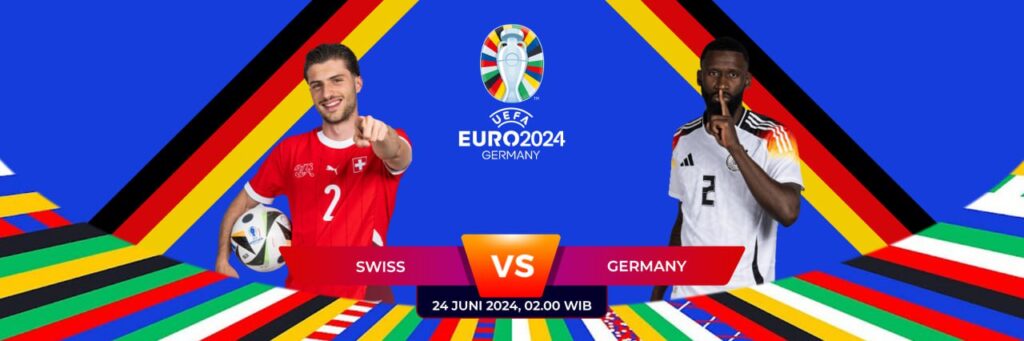 PREDIKSI BOLA MENANG PASTI | SWISS vs JERMAN | 24 Juni 2024