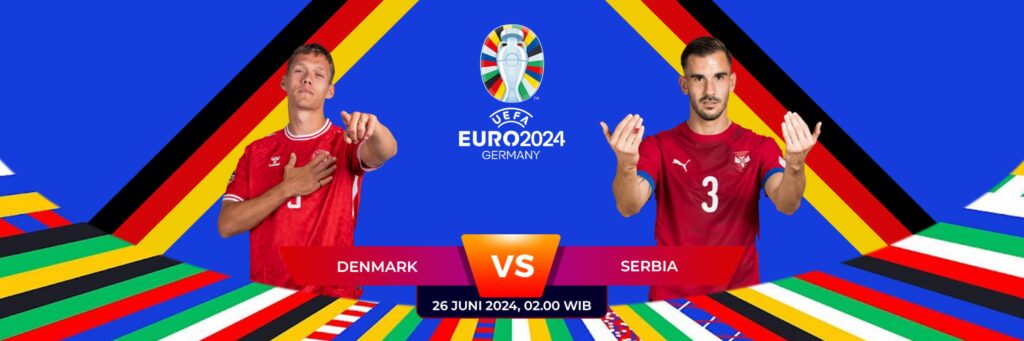 PREDIKSI BOLA AKURAT 100 | DENMARK vs SERBIA | 26 Juni 2024