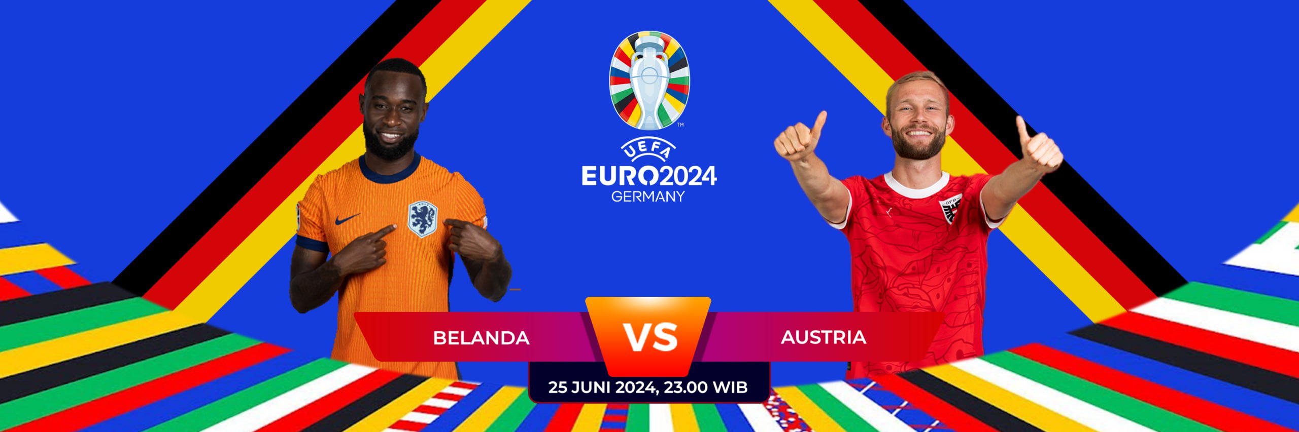 PREDIKSI BOLA MENANG PASTI | BELANDA vs AUSTRIA | 25 Juni 2024