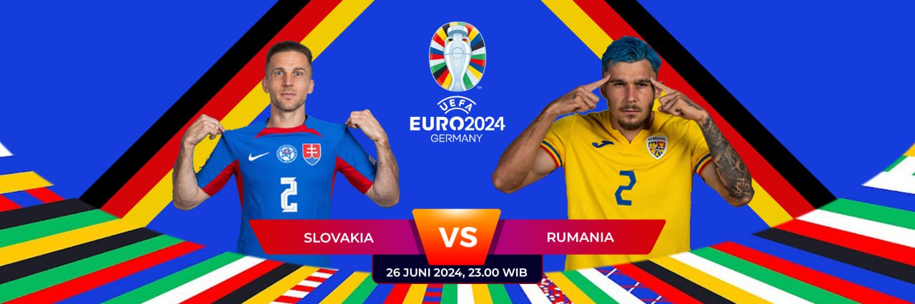 PREDIKSI BOLA MENANG PASTI | SLOVAKIA vs ROMANIA | 26 Juni 2024