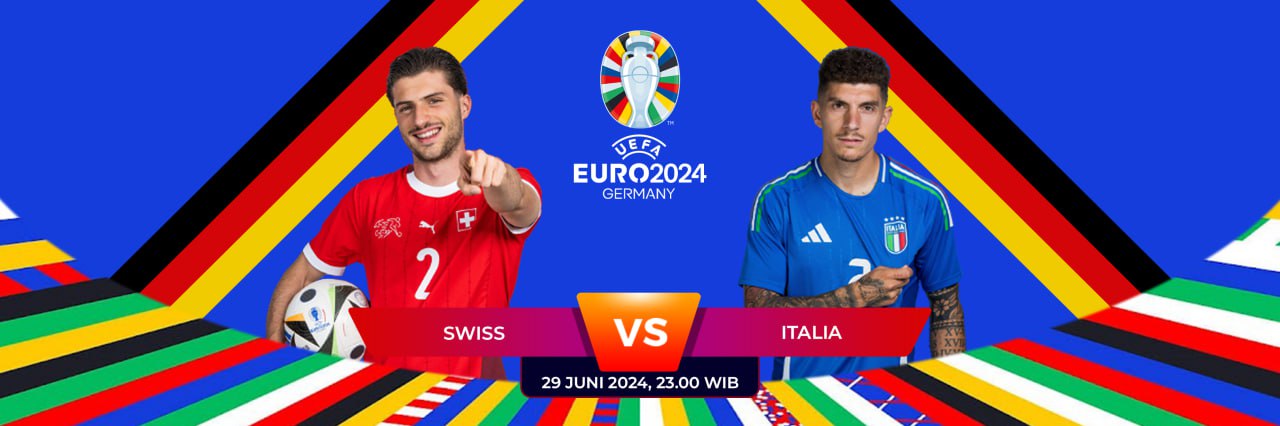 PREDIKSI BOLA AKURAT 100 | SWISS vs ITALIA | 29 Juni 2024